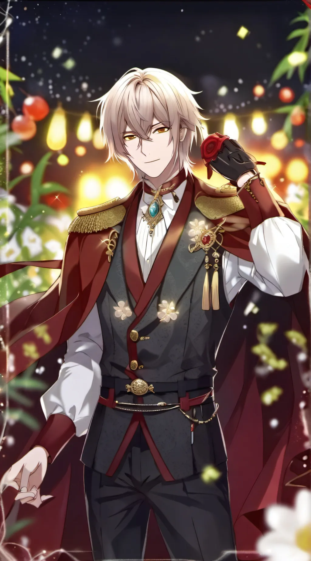 ai character: moss king/fea king background