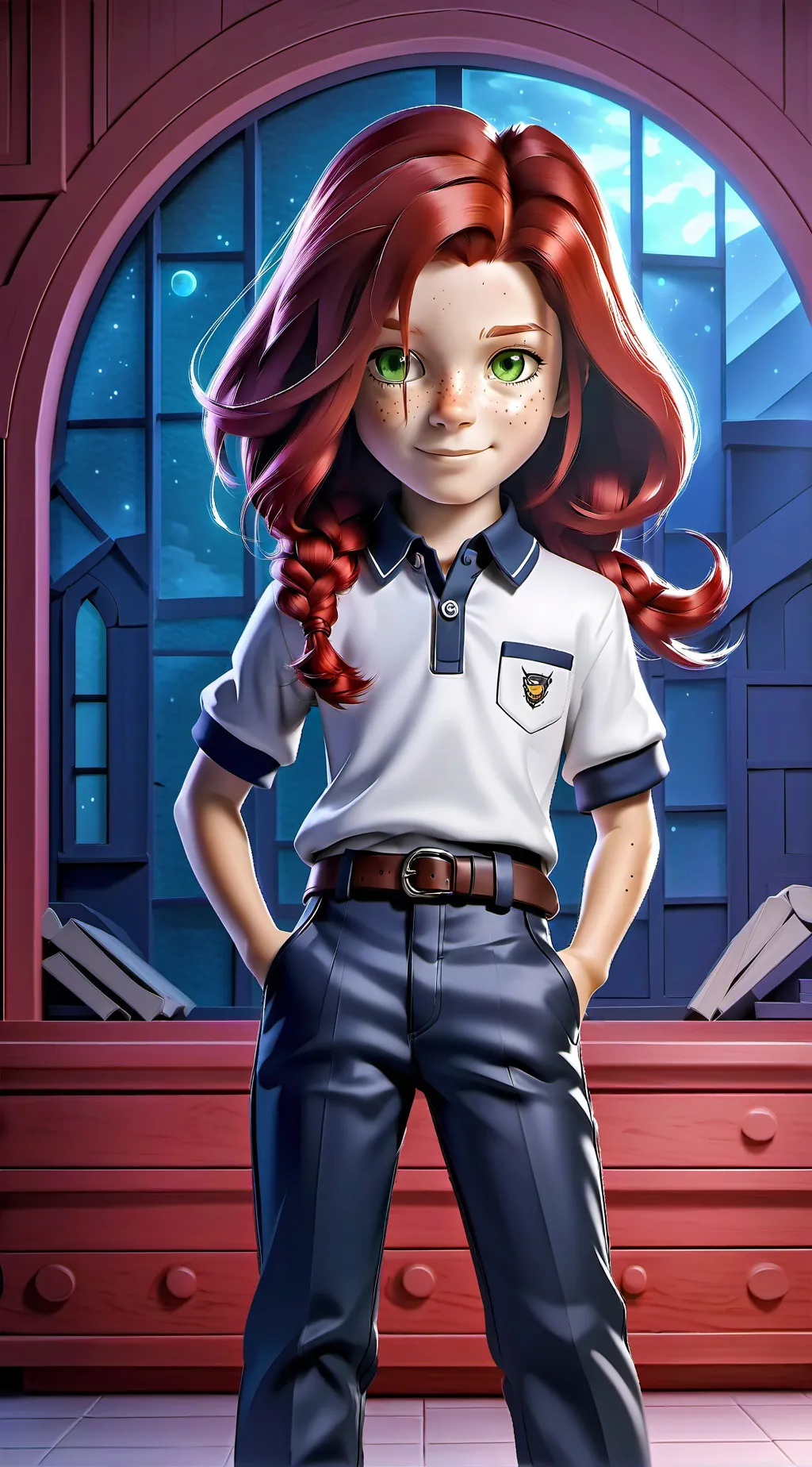 ai character: Mille background