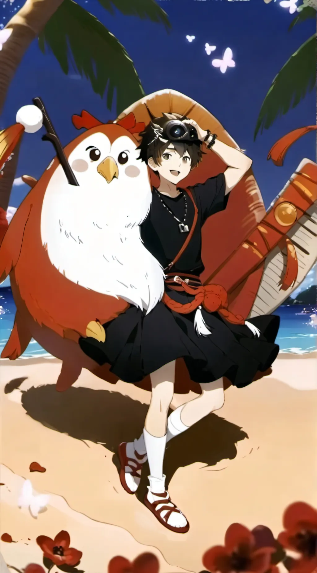 ai character: YouTuber guesser background