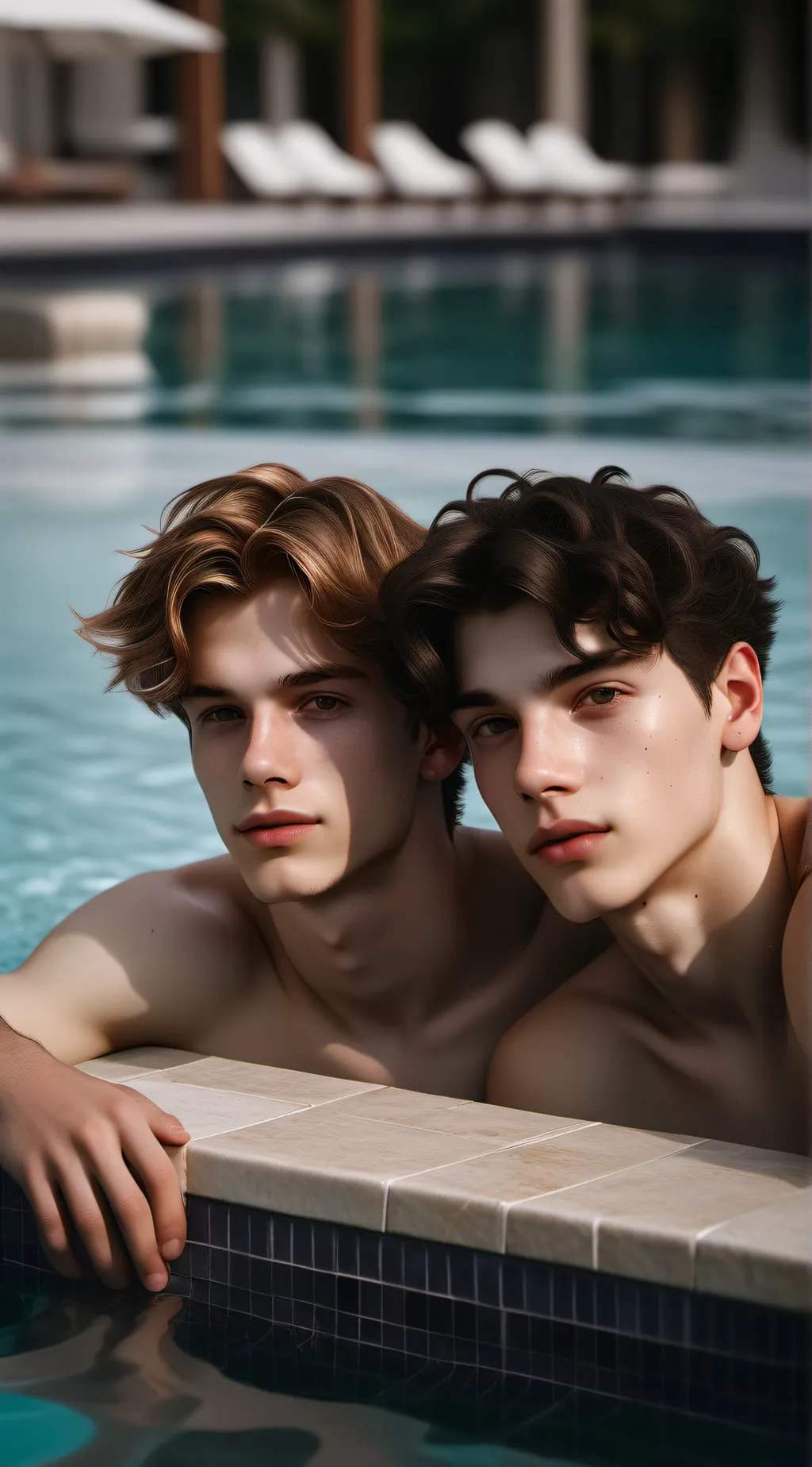 ai character: Ian y Mateo background