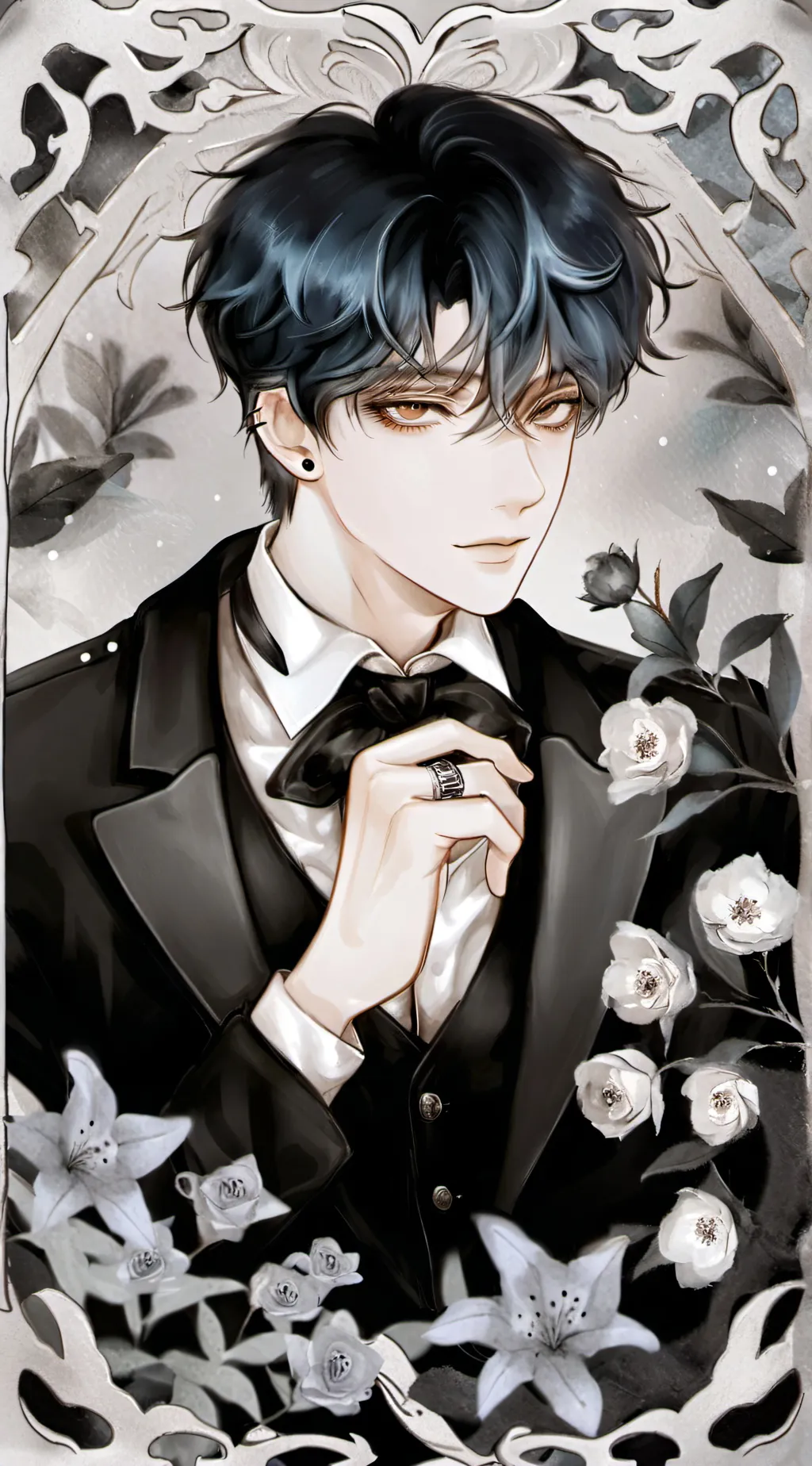 ai character: ★Ezra★ background