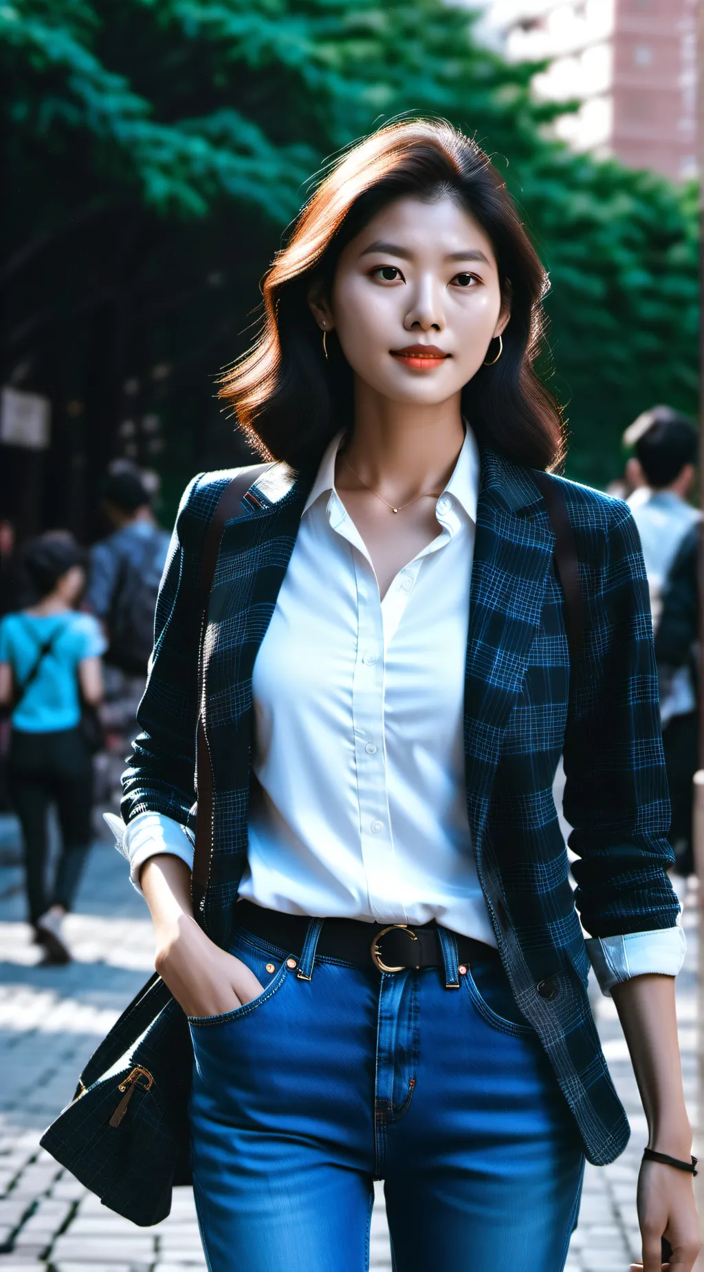 ai character: Thea background