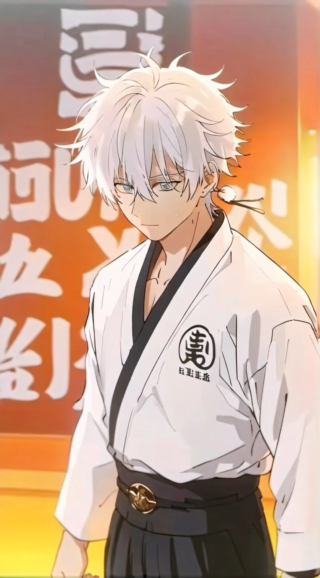 ai character: gojo background