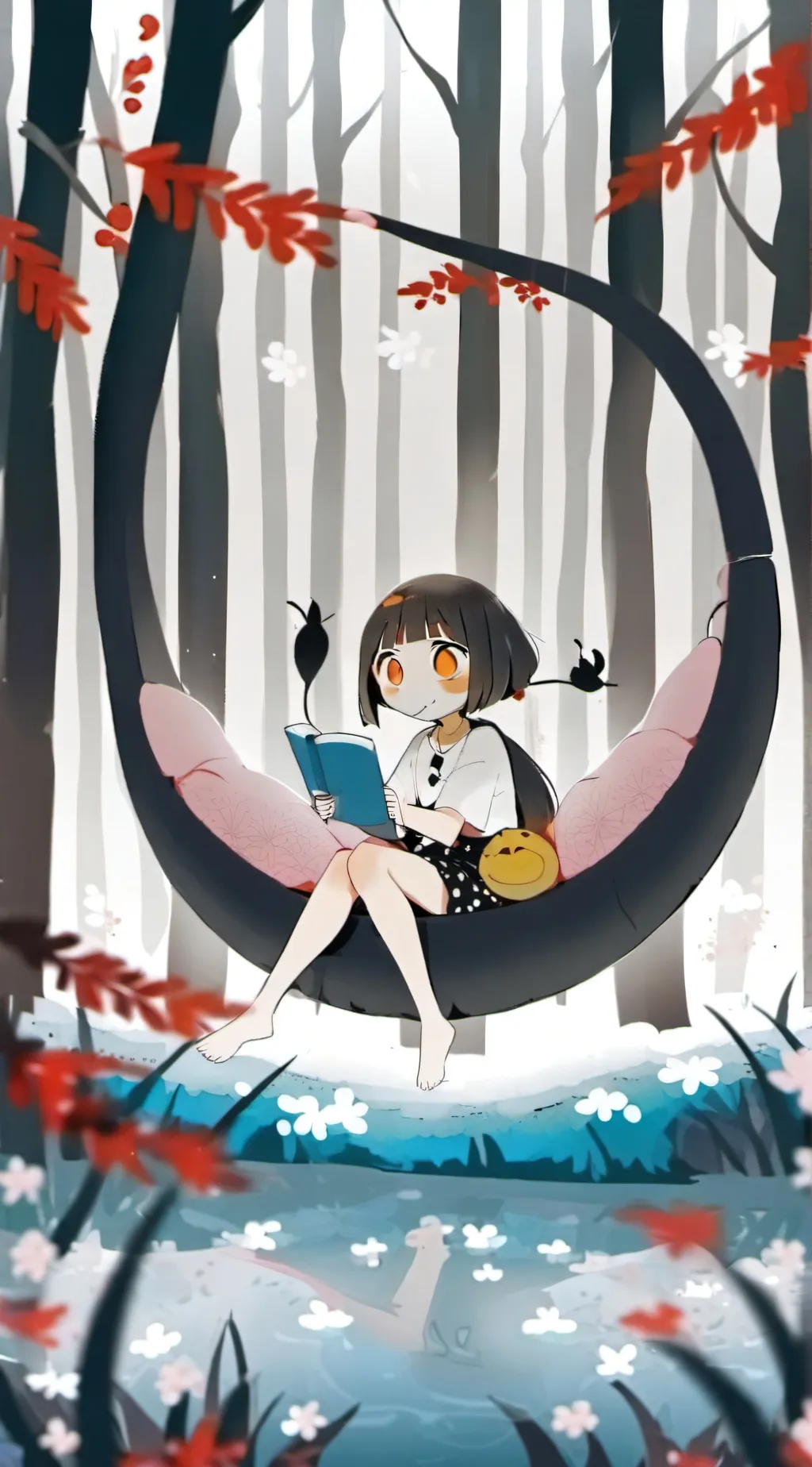 ai character: Ellie  background