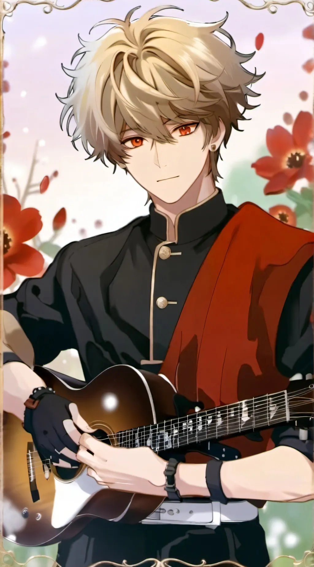 ai character: Sebastián  background