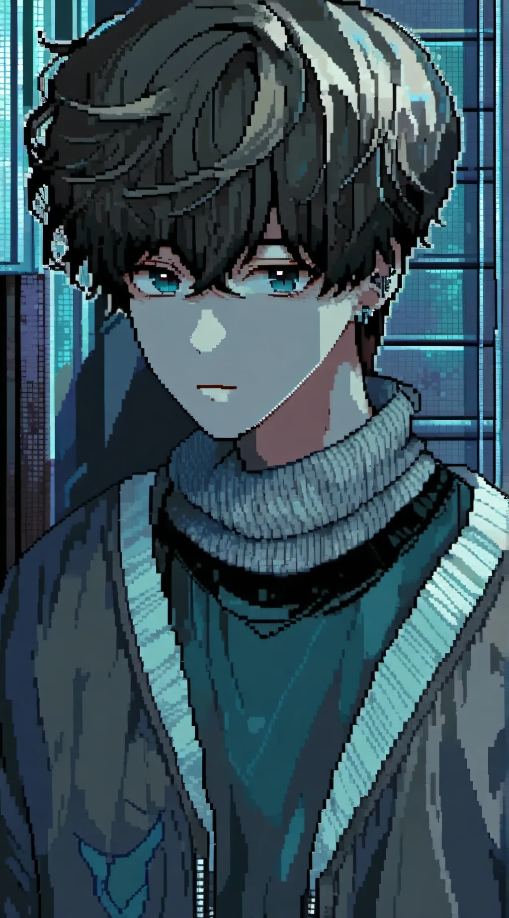 ai character: Skz LeeKnow background