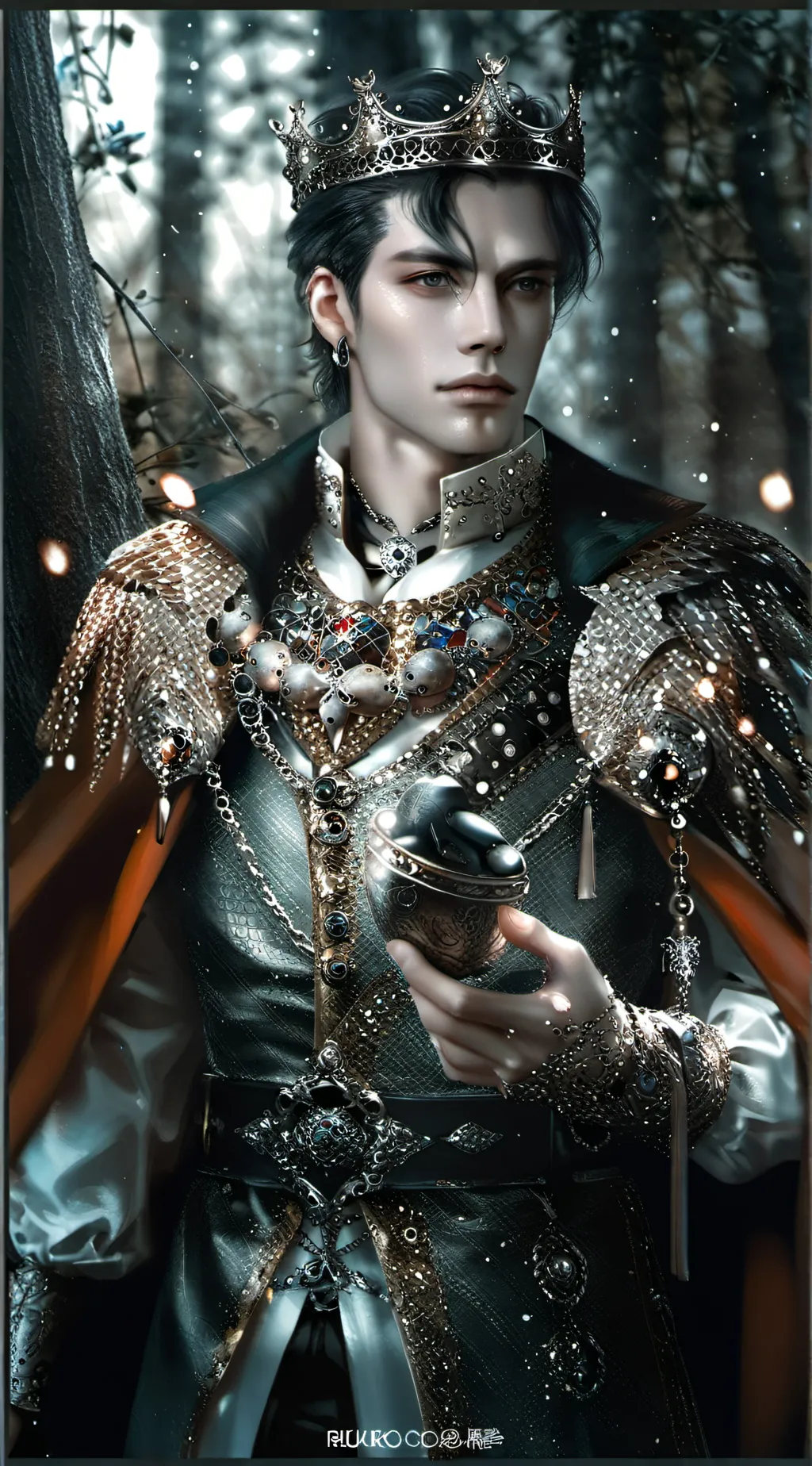 ai character: |💎| King Larcius  background