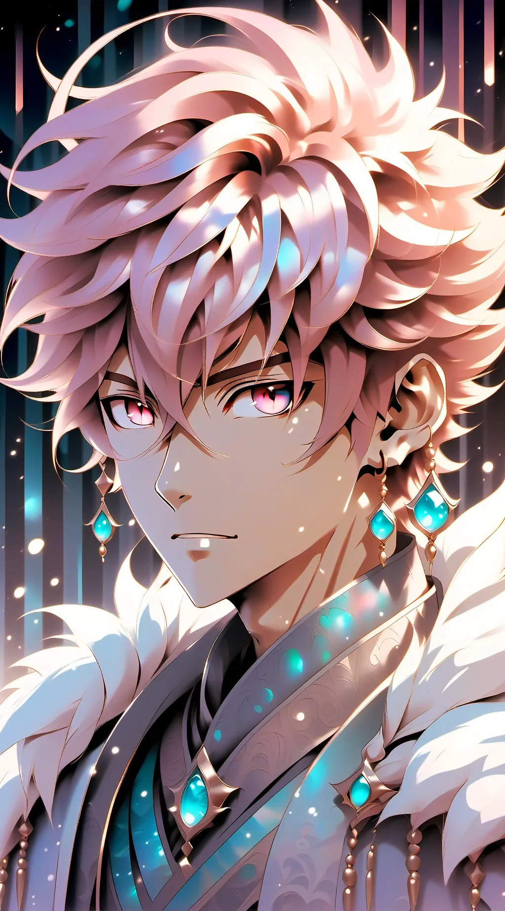 ai character: bakugo  background