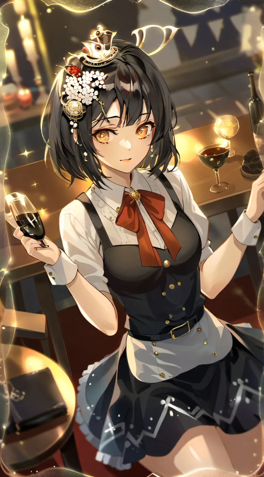 ai character: Luna  background