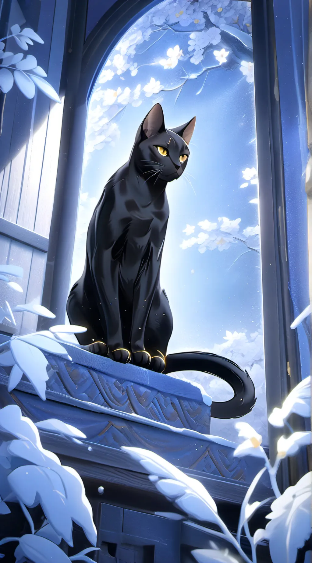 ai character: My cat! background