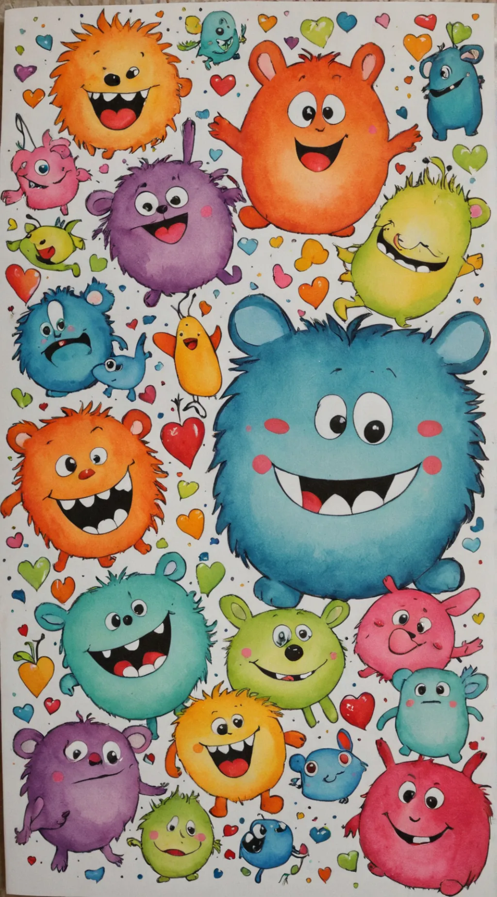 ai character: SmillingcrItters  background