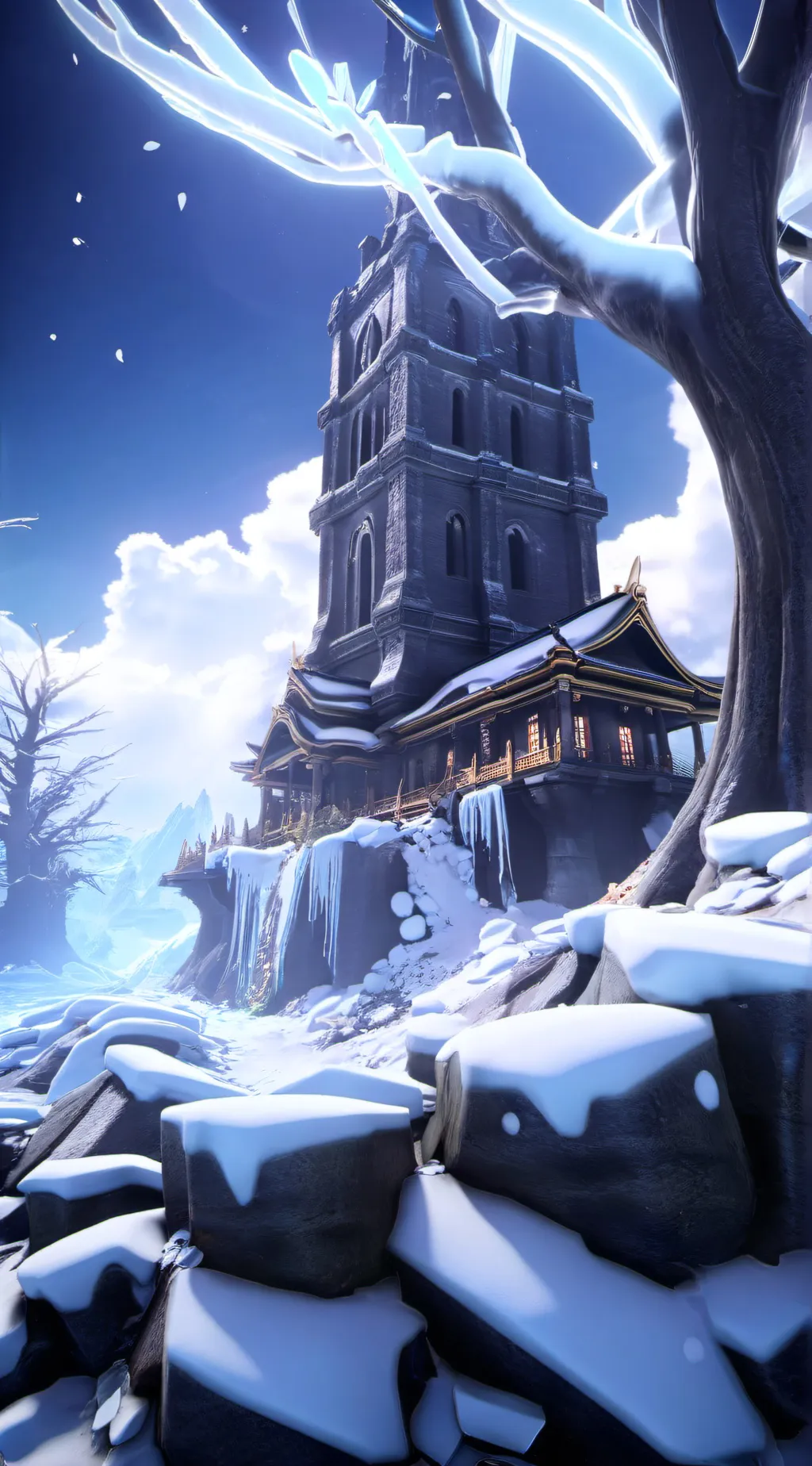 ai character: happiest church  background