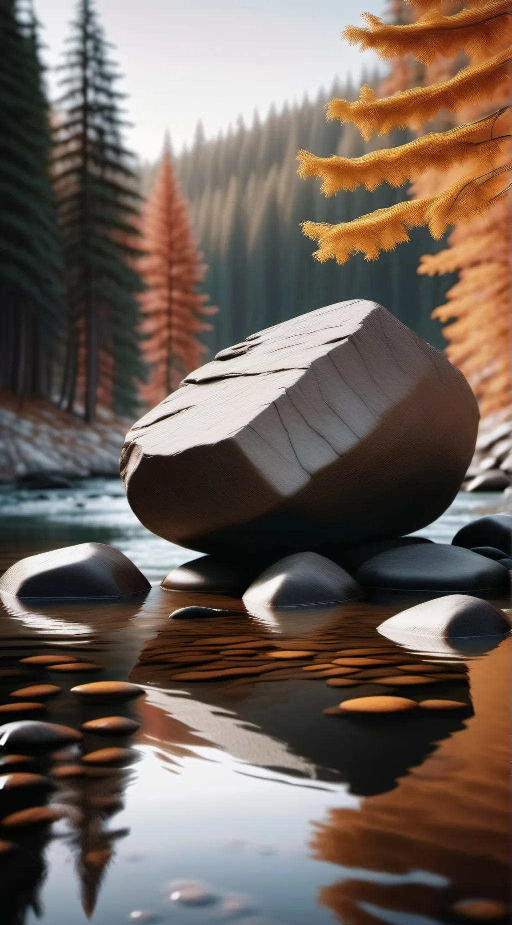 ai character: rock background