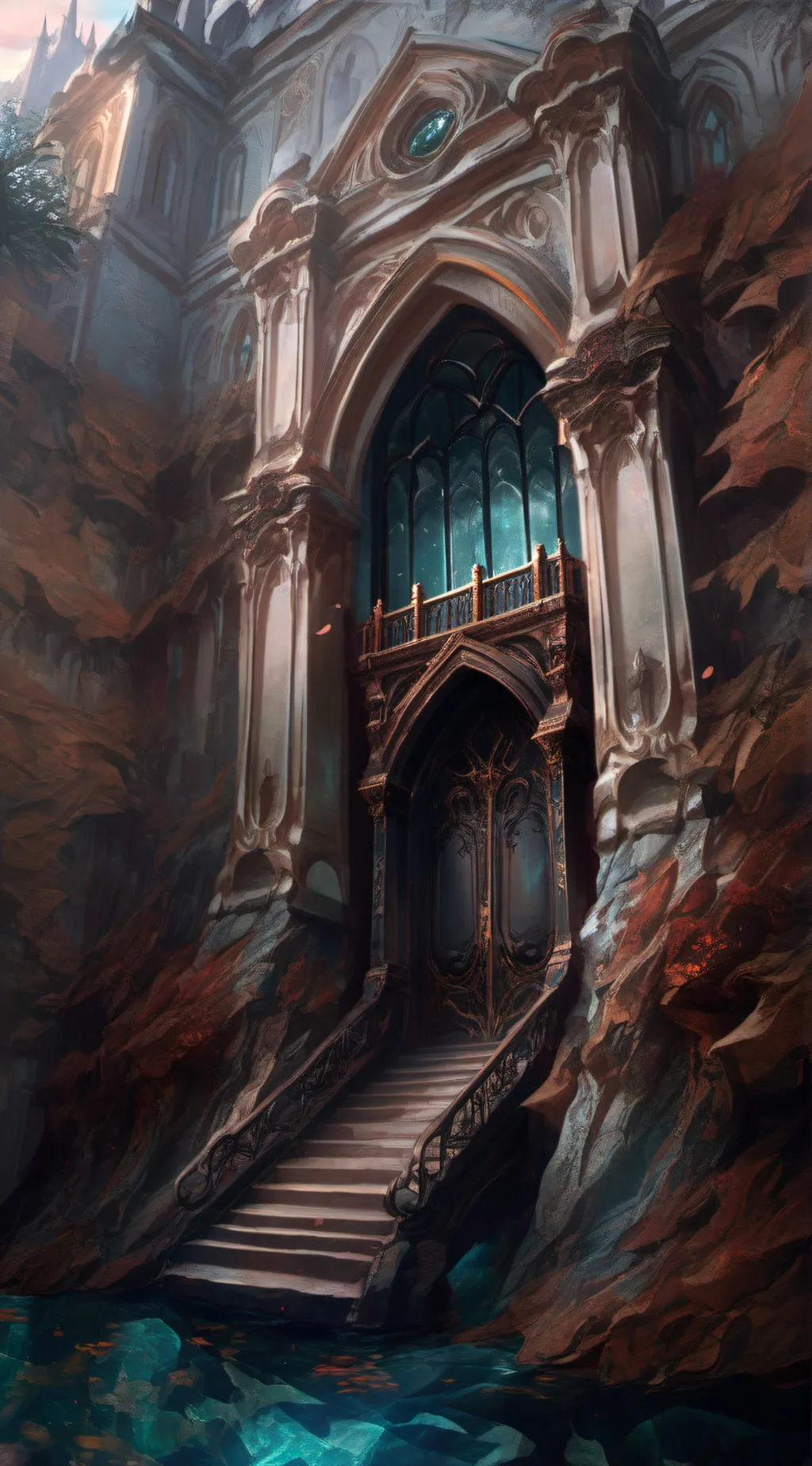 ai character: Mha elevator  background