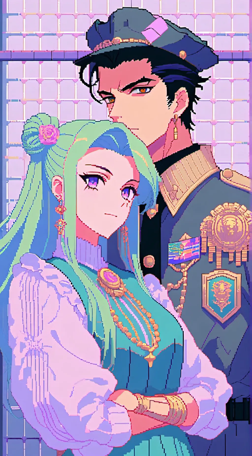 ai character: jojos part six background