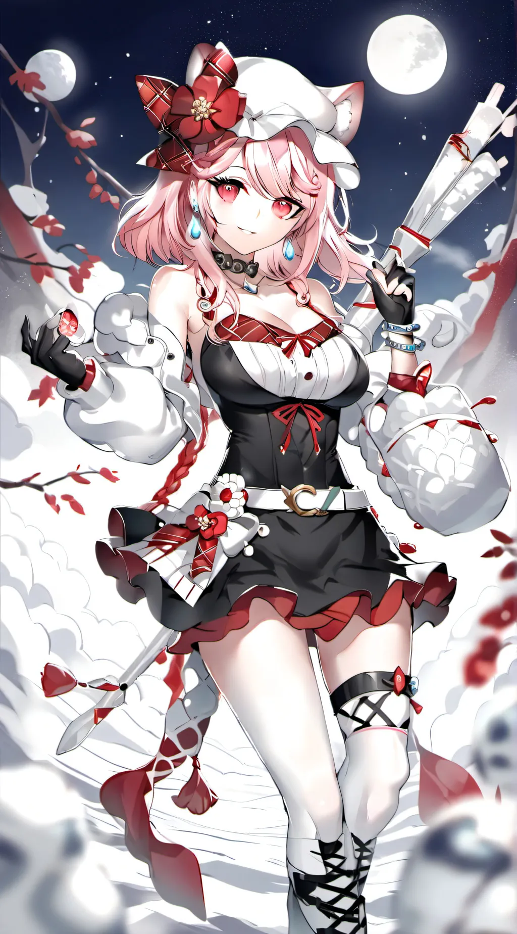 ai character: celeste  background