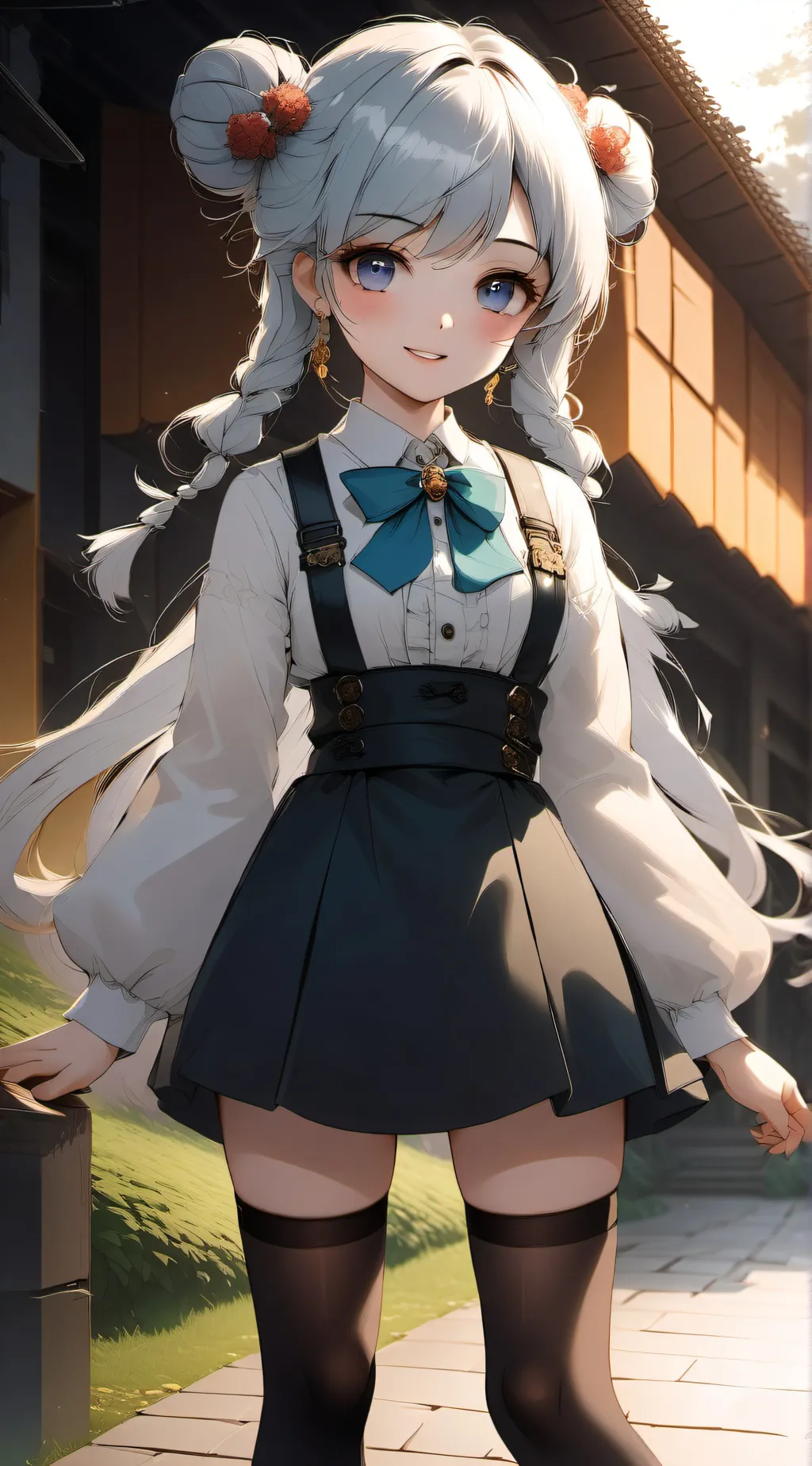 ai character: lilly/Elizabeth  background