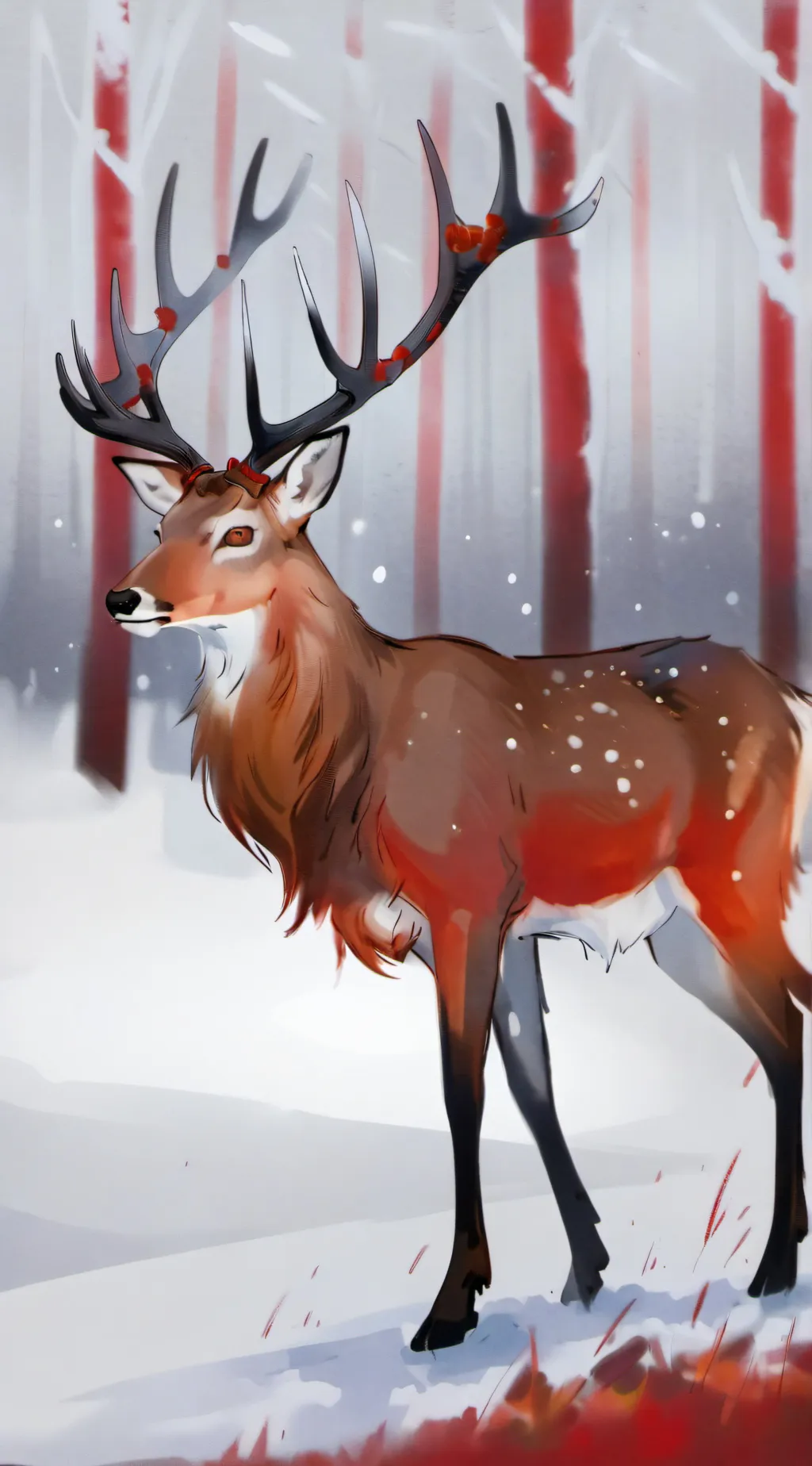 ai character: Alastor BF background