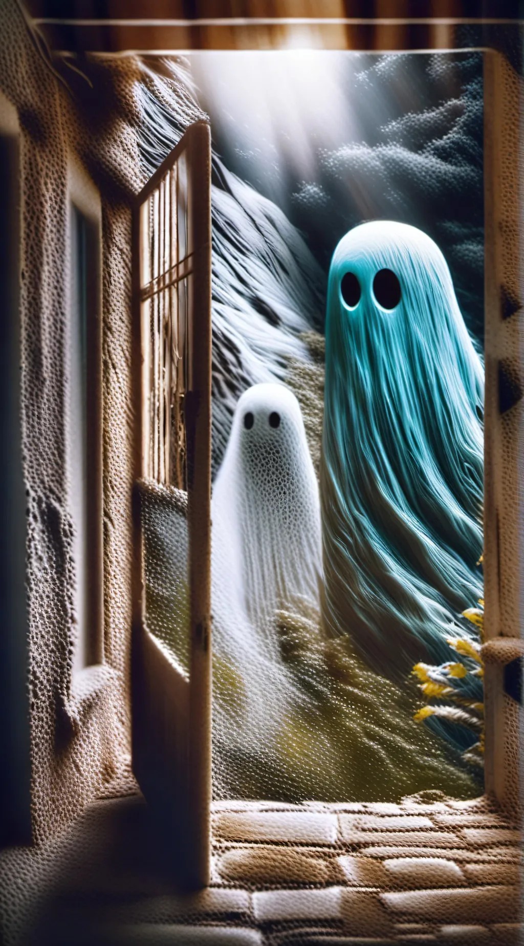 ai character: fantômes  background