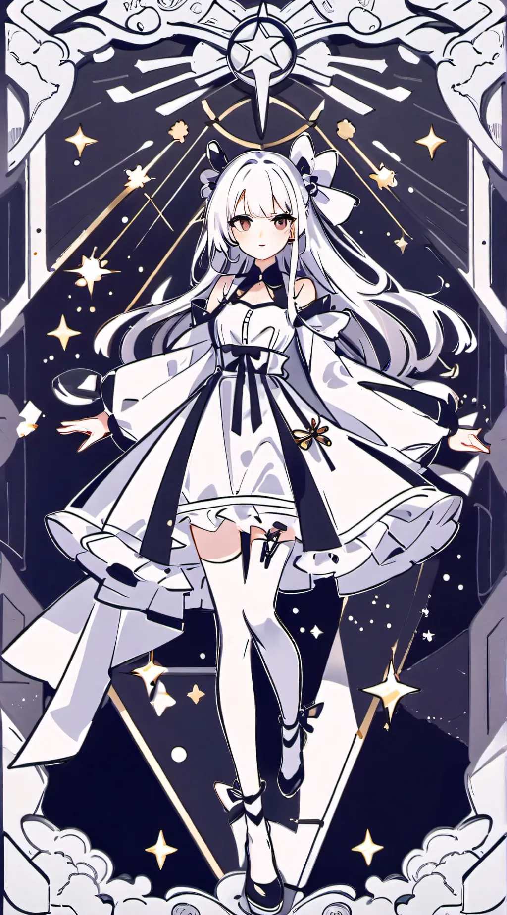 ai character: emerald background