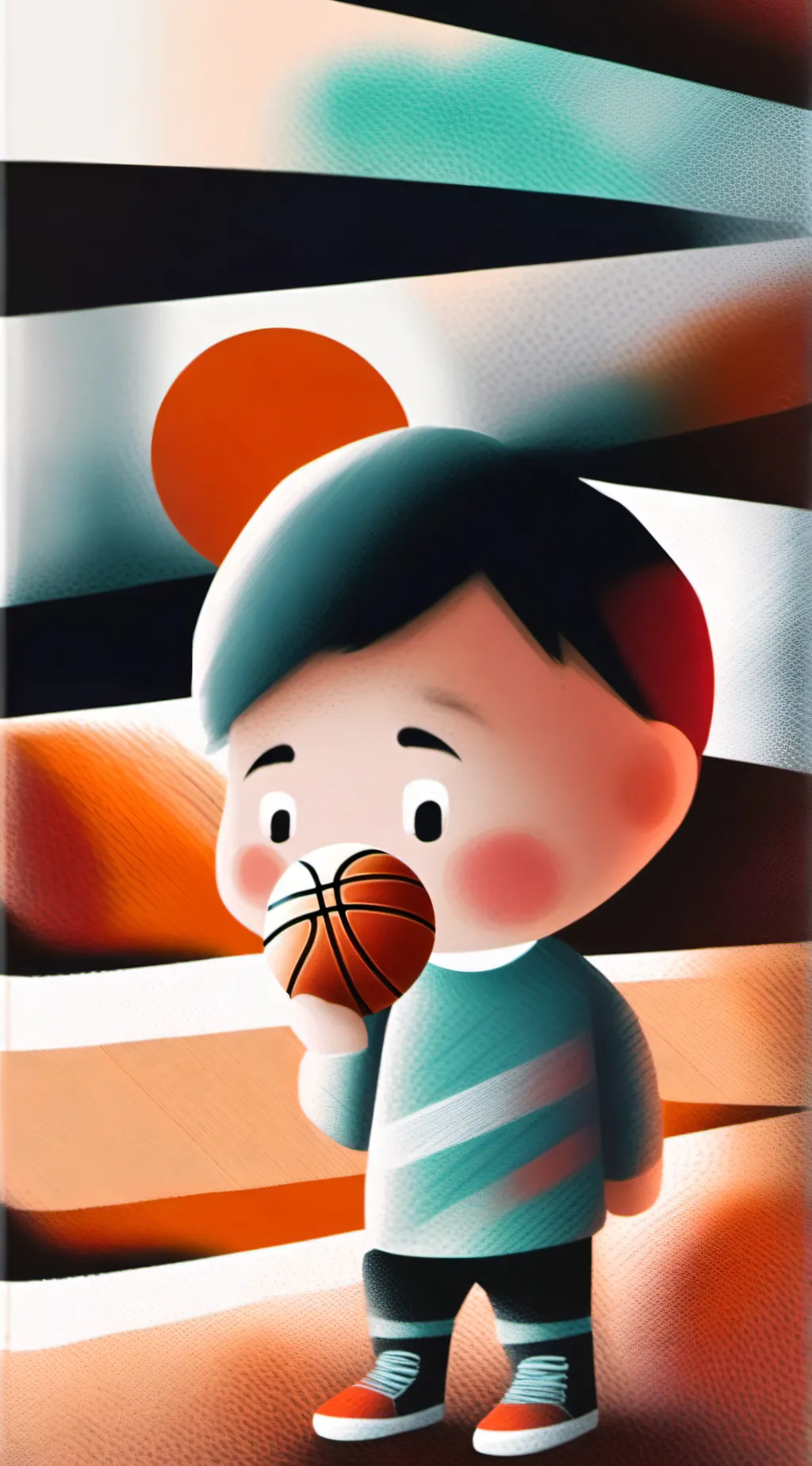 ai character: NOM NOM background