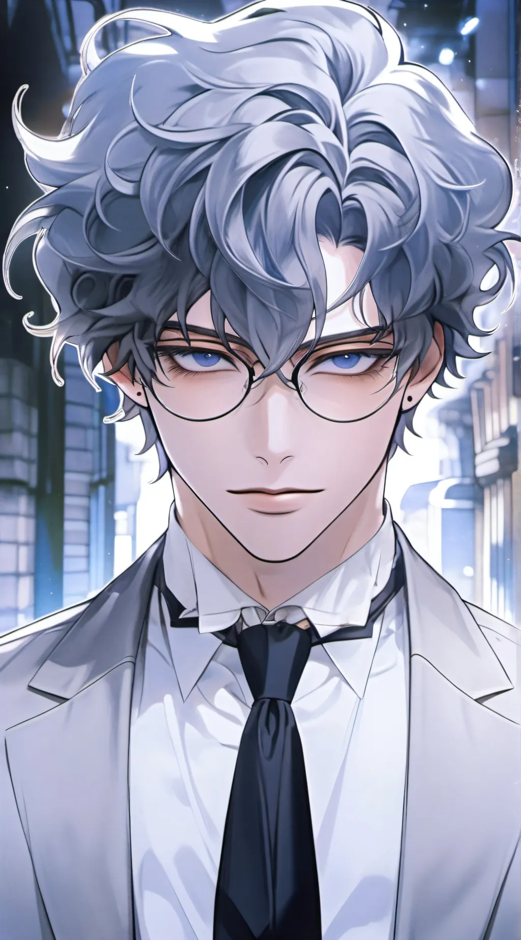 ai character: Marcus Lore  background