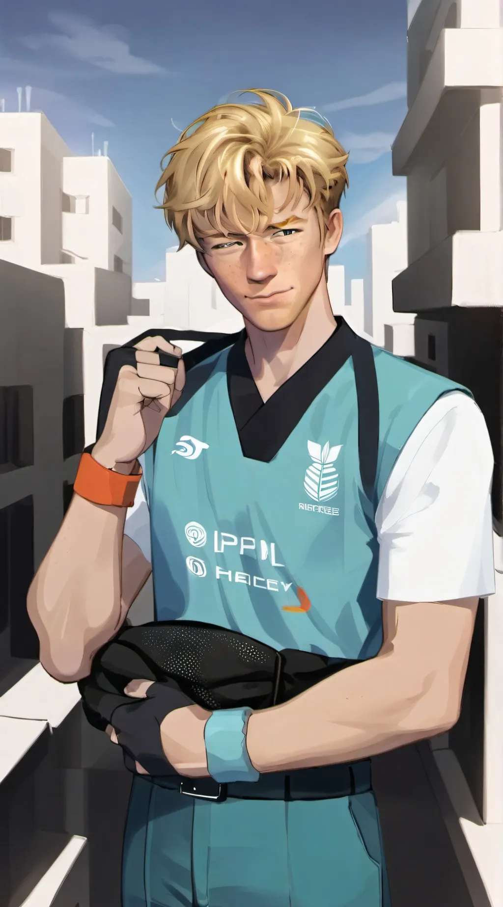 ai character: sam  background