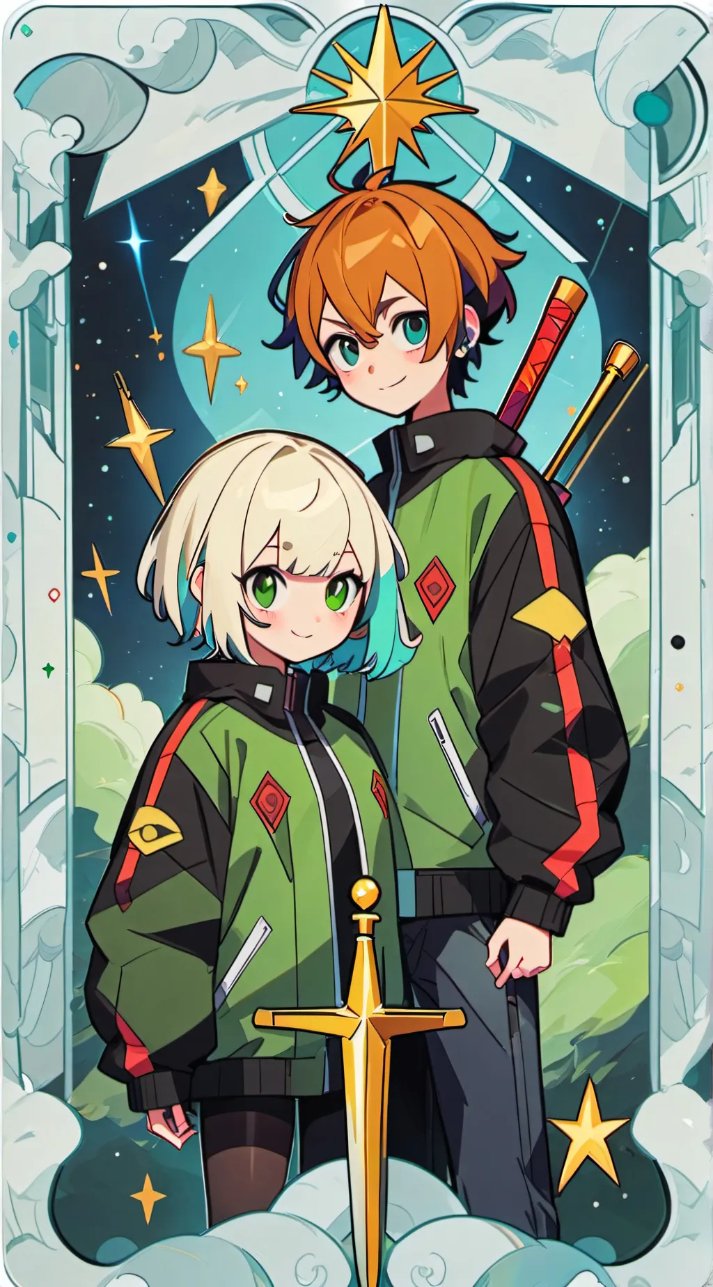 ai character: Best Friend background