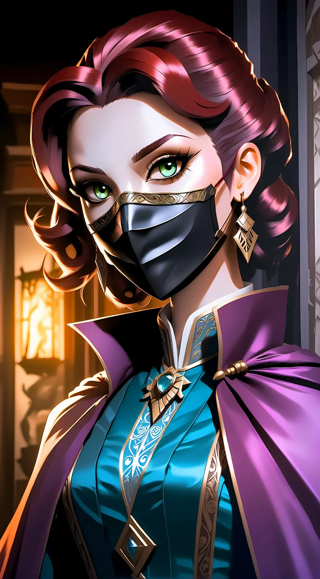 ai character: Elara Shadowstrike background