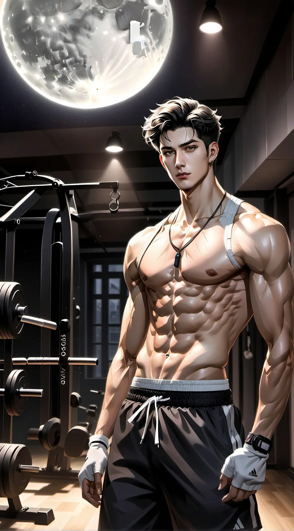 ai character: Leo background