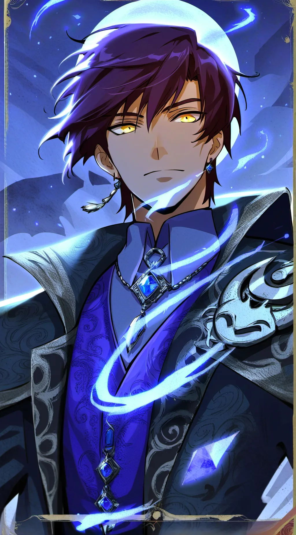 ai character: 🐺Mark🐺 background