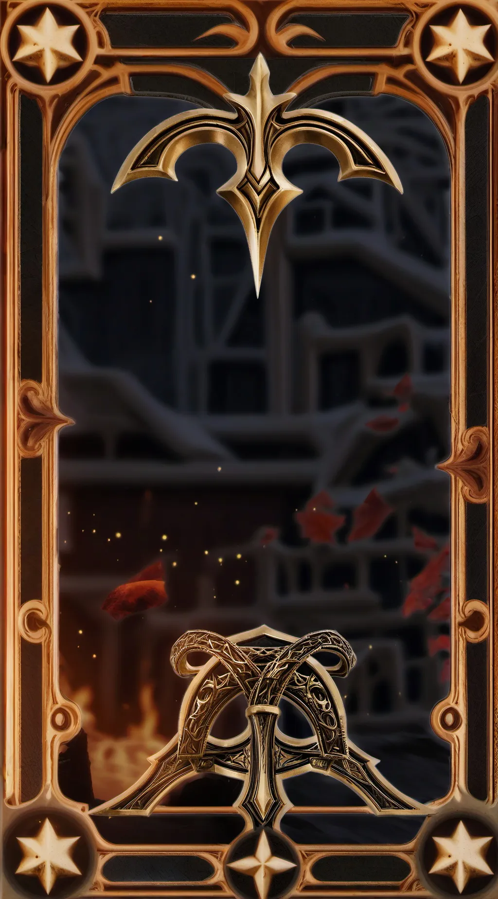 ai character: He is a roasting… background