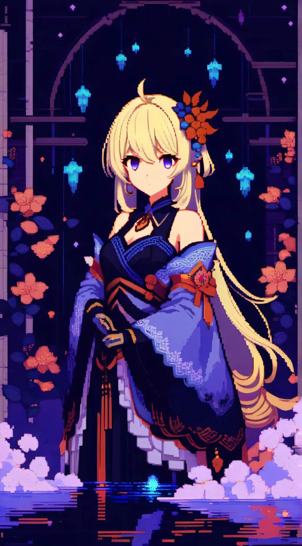 ai character: Abyss Queen background