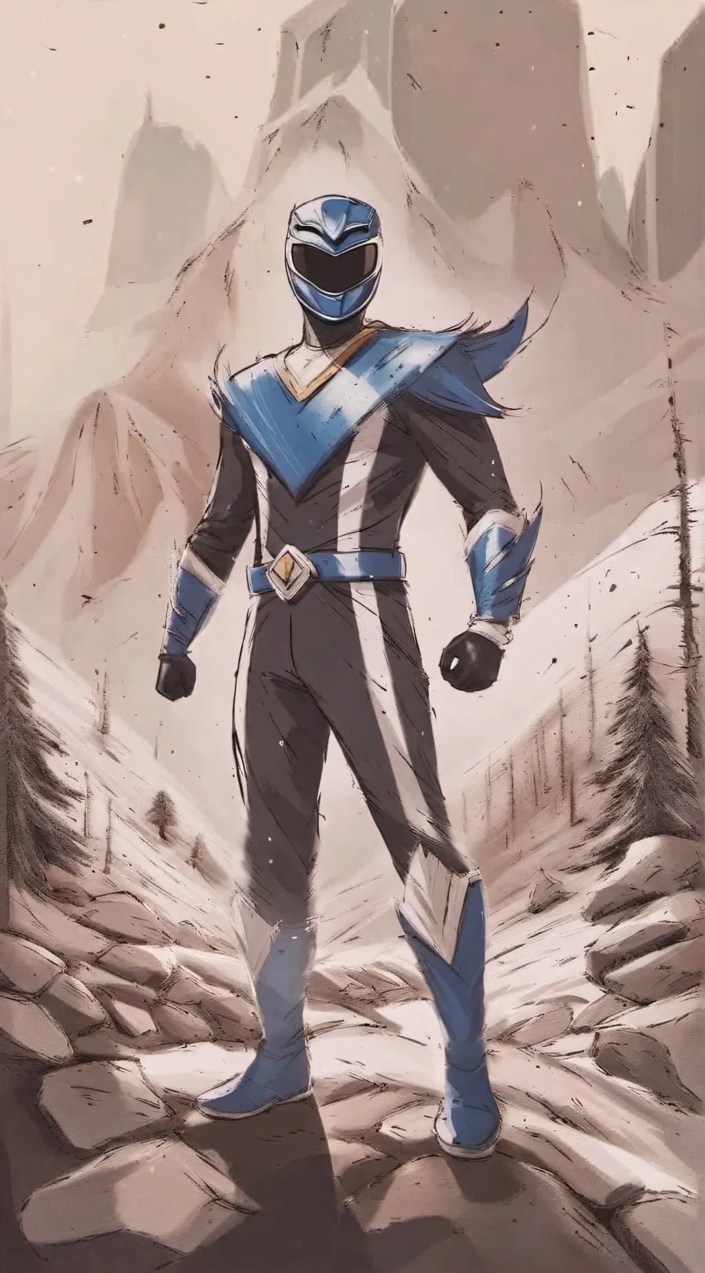 ai character: Frost background