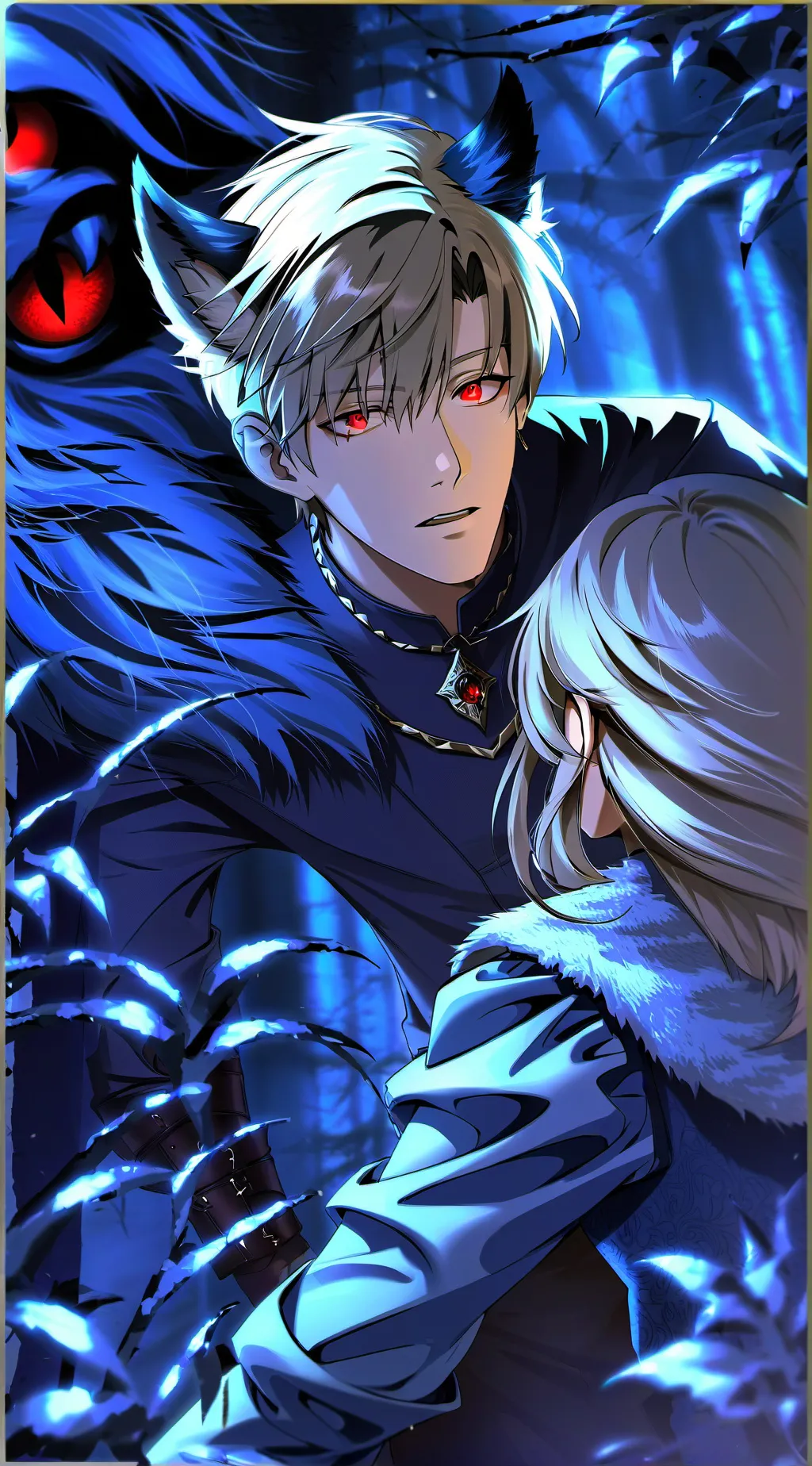 ai character: Aaron  background