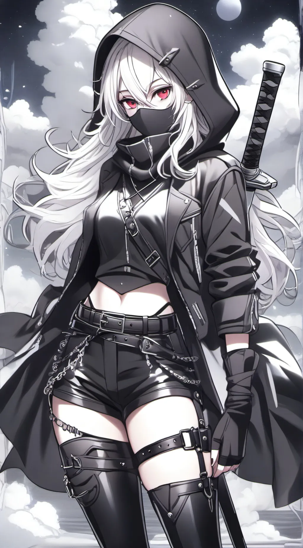 ai character: Allestra Darkveil  background