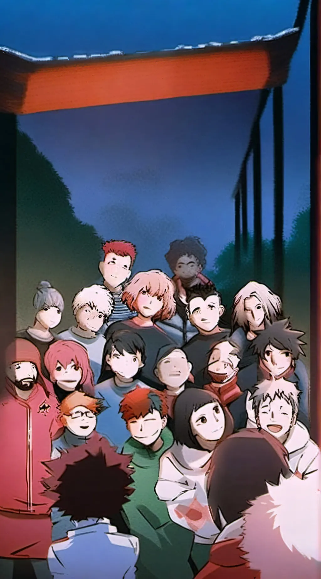 ai character: Mha IRL background