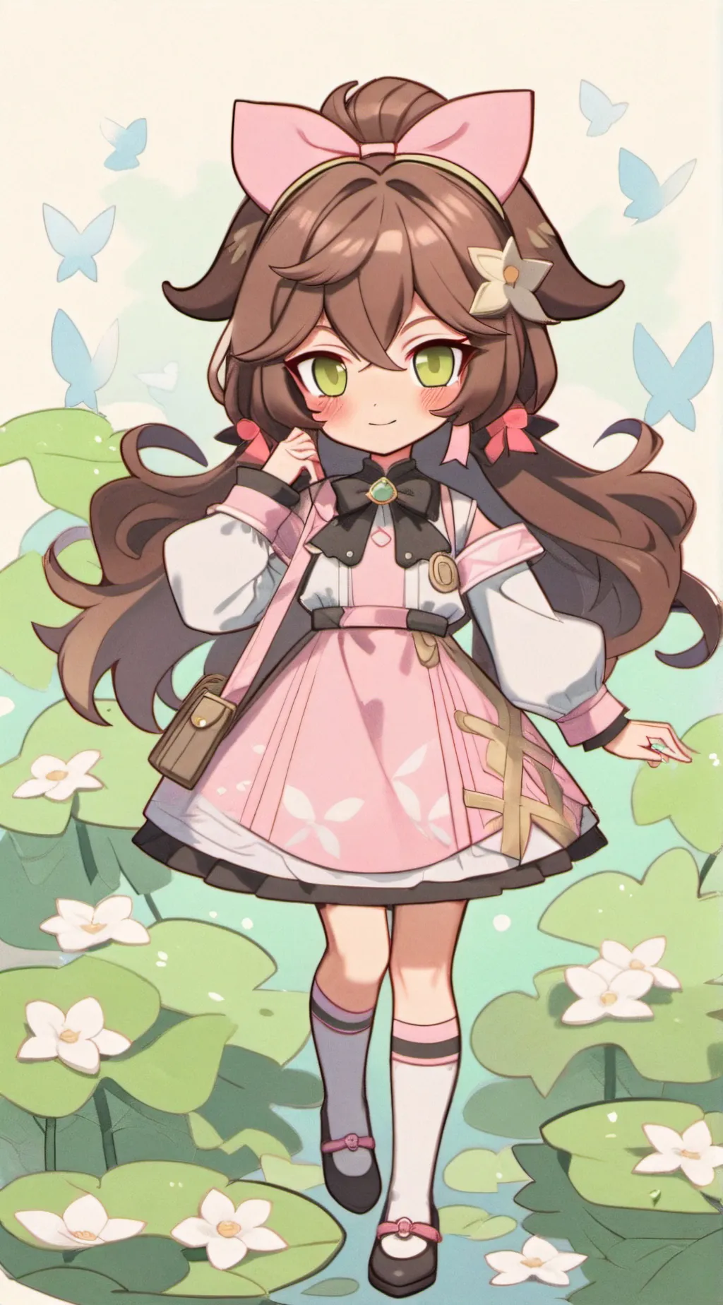 ai character: Kate FNAF oc  background