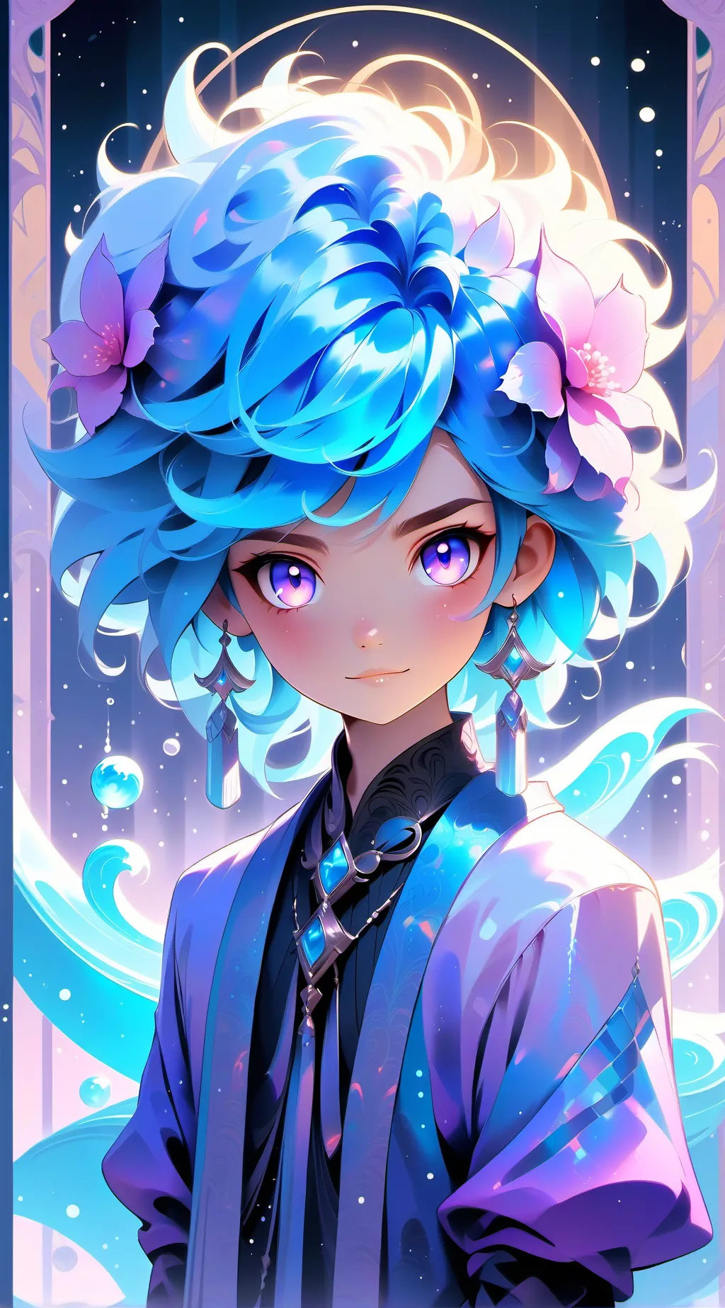 ai character: WOLF BAKUGO background