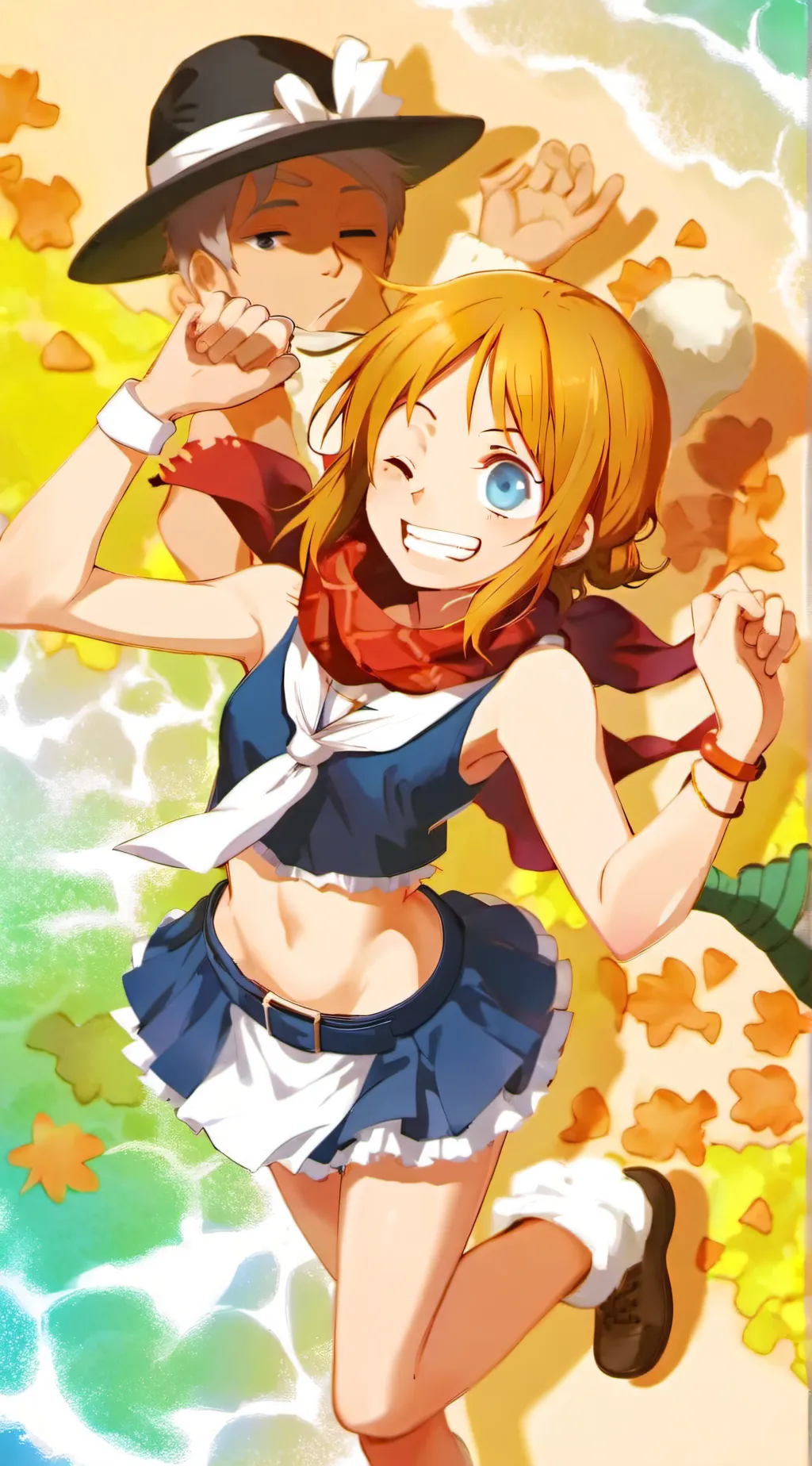 ai character: ninjago x w roles  background