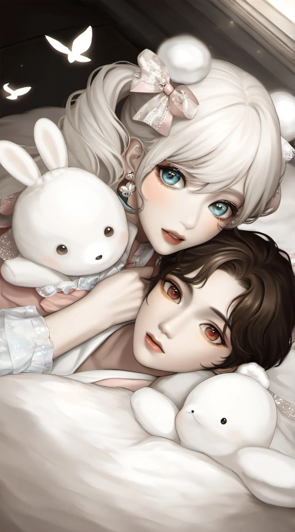 ai character: Nova Noah and Lila background