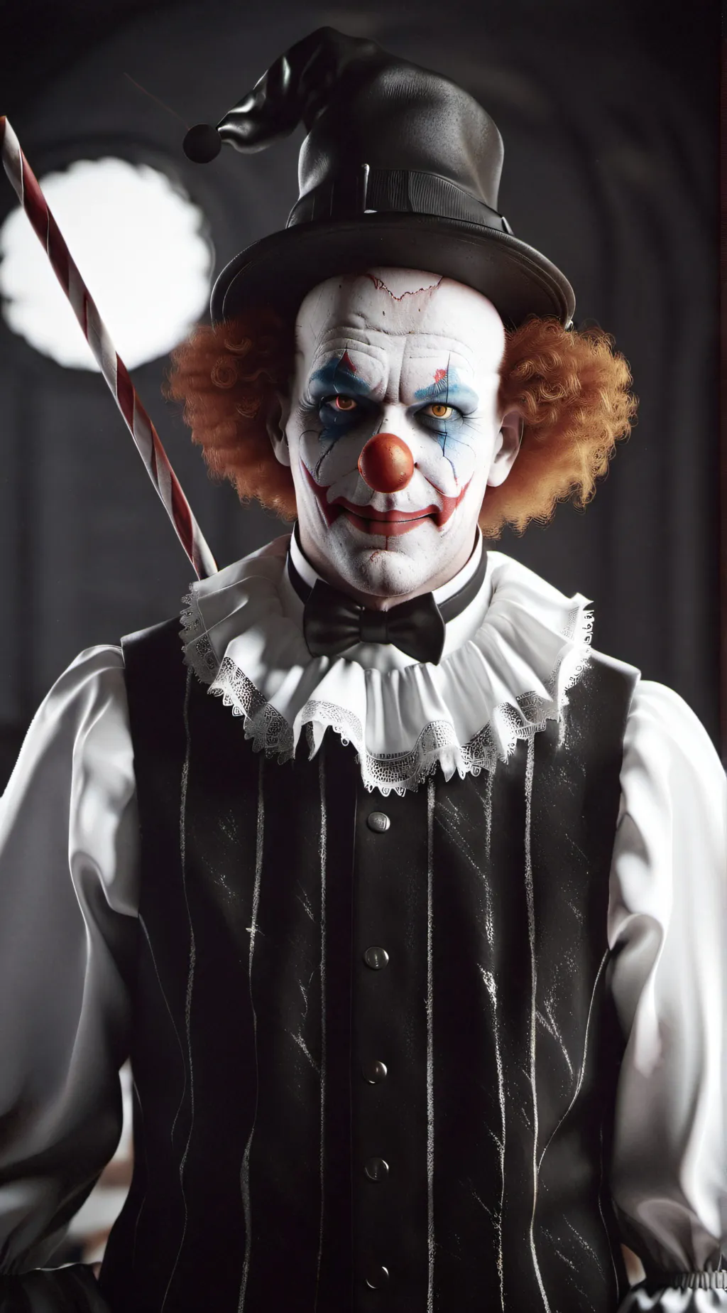 ai character: Billy le clown  background