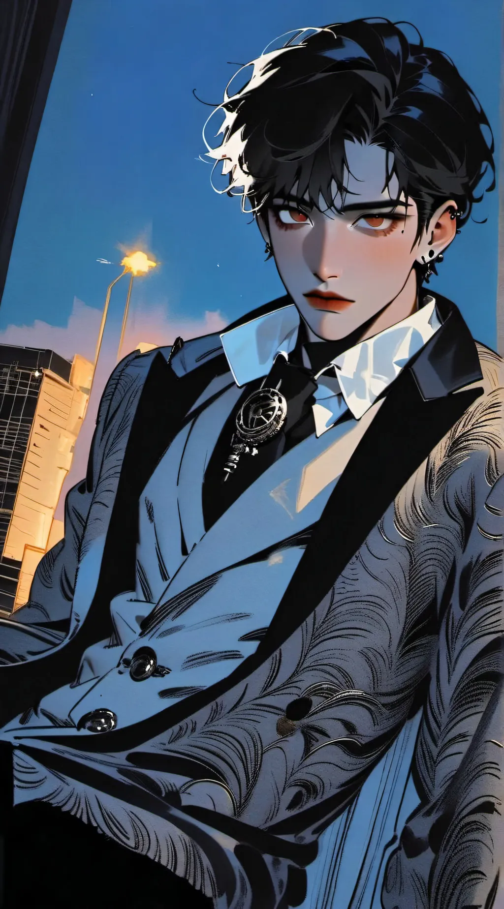 ai character: Ace  background