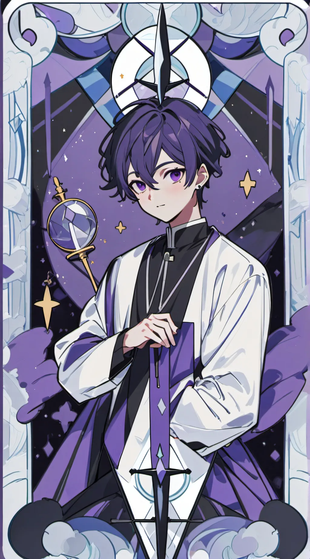 ai character: Lukas  background