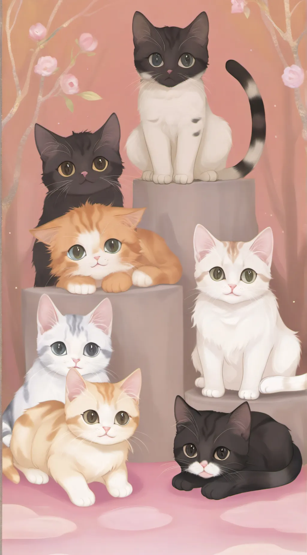 ai character: +FeatherClan Kits+ background