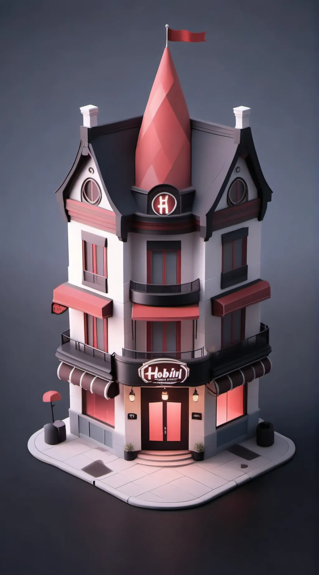 ai character: hh [Again] background