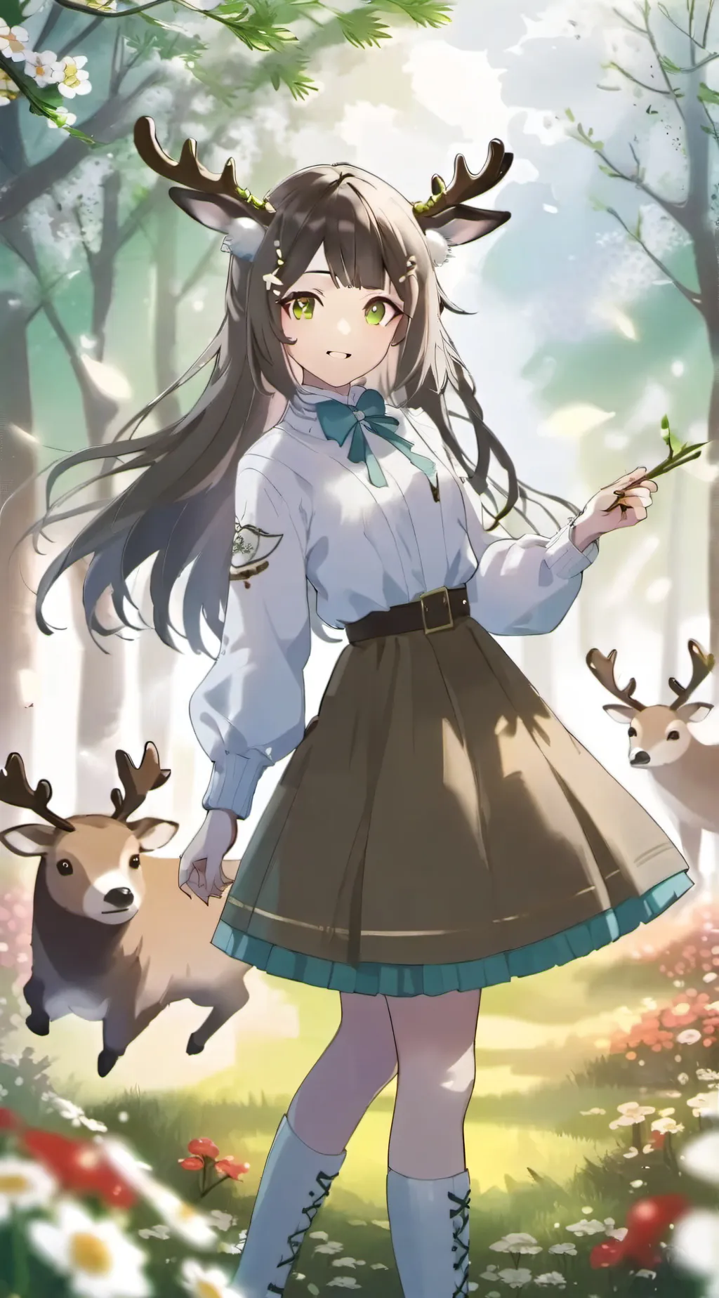 ai character: Akari background