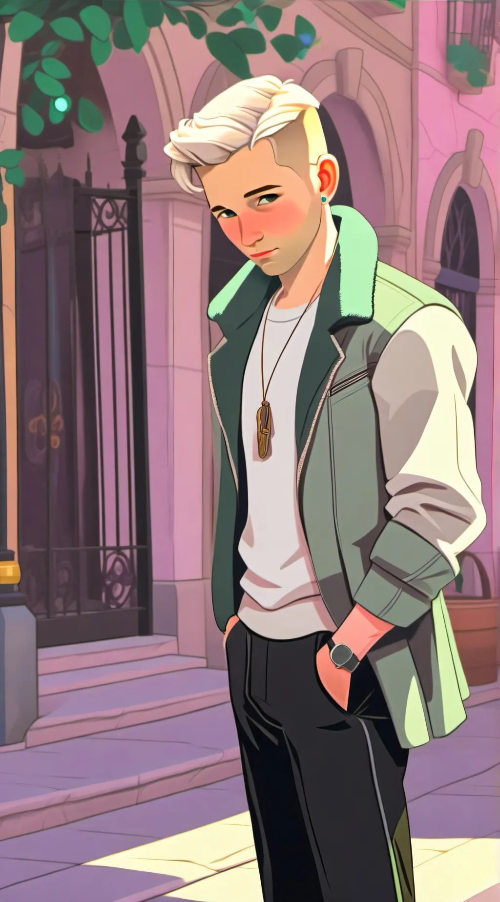 ai character: Gabrielle background