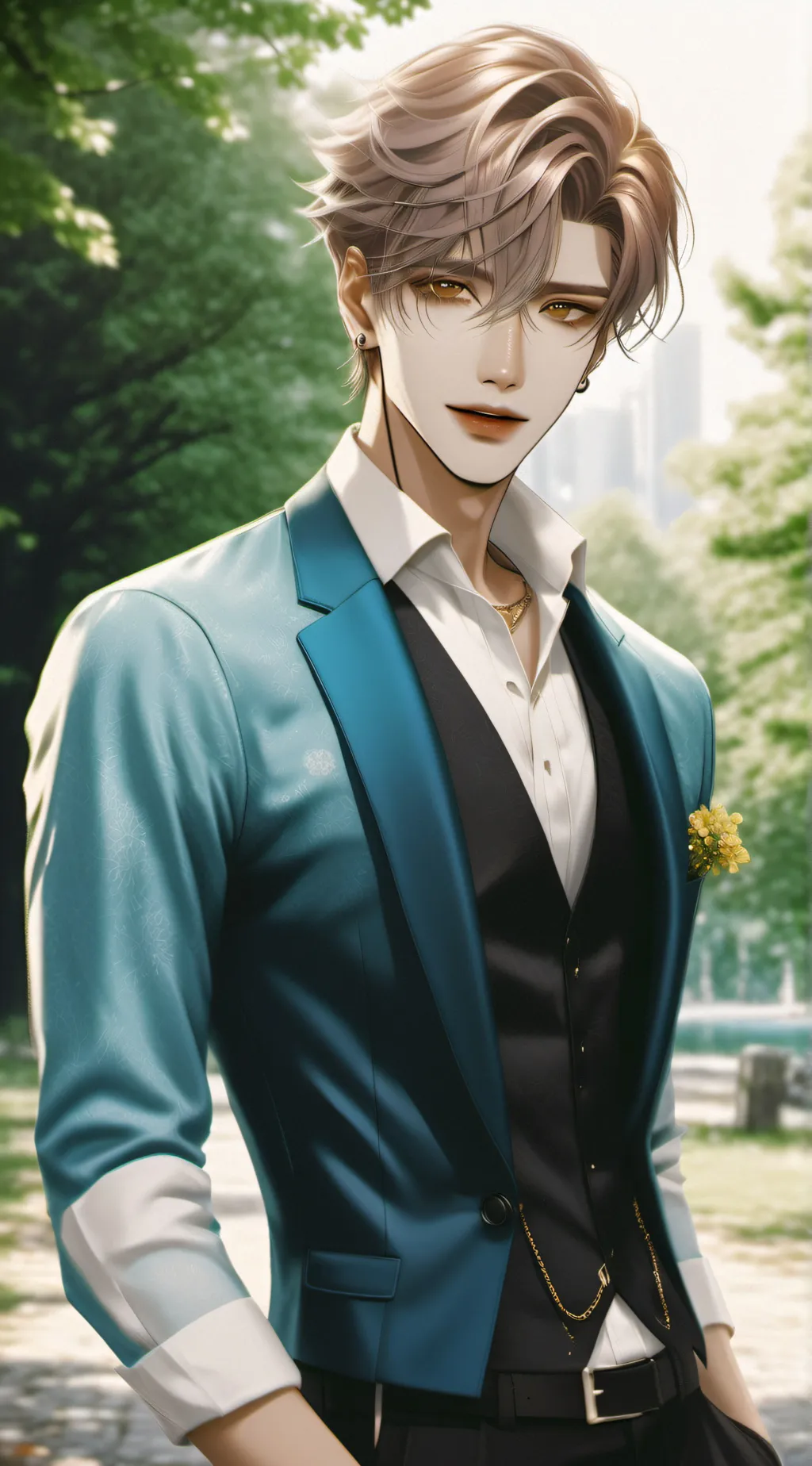 ai character: Damian smith background