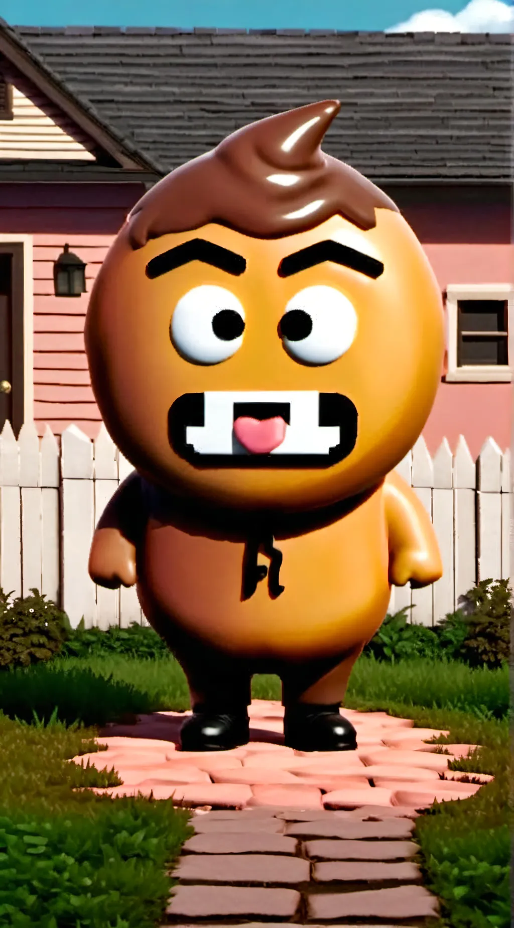 Talkie AI - Chat with poop emoji